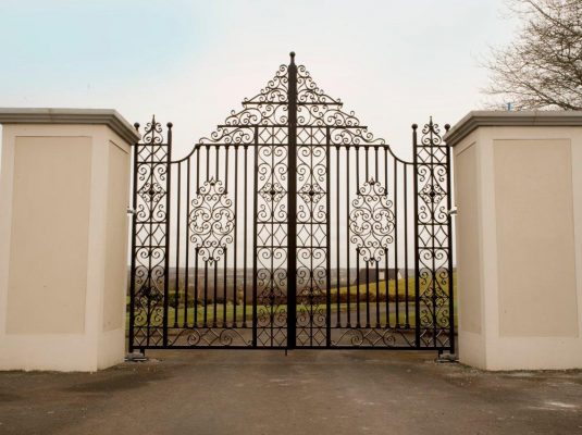 Tall Iron Gates