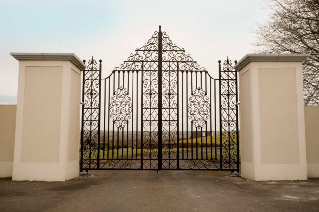 Tall Iron Gates