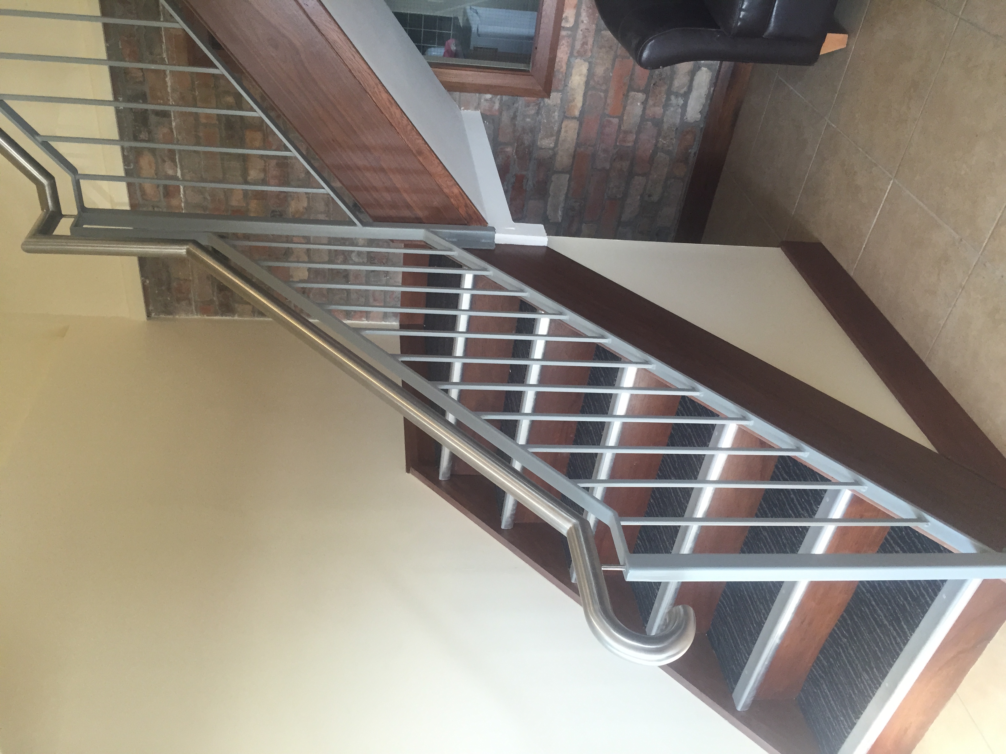 Modern Commercial Mezzanine & Office Stairs