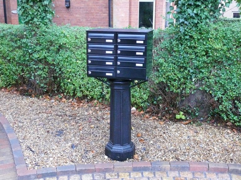 Multi-Unit Integrated Post Box Systems