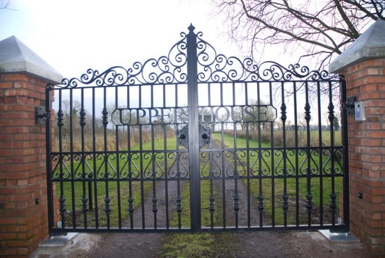 Bespoke "Upper House" Ornamental Estate Gates