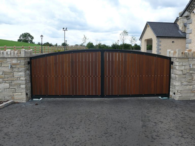 Premium Timber-Infill Privacy Gates