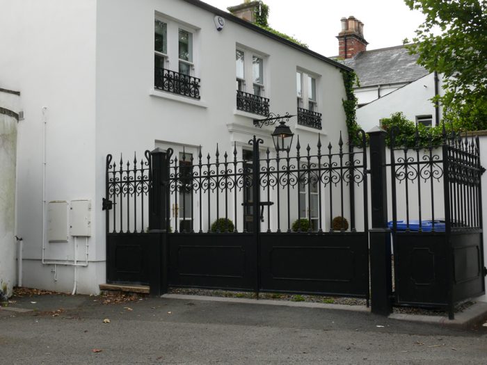Regency-Style Wrought Iron Gates