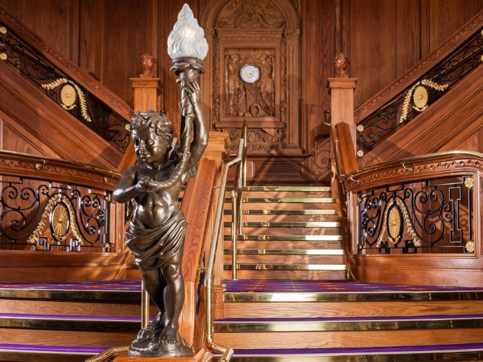 Titanic Grand Staircase: Historical Ironwork Replication
