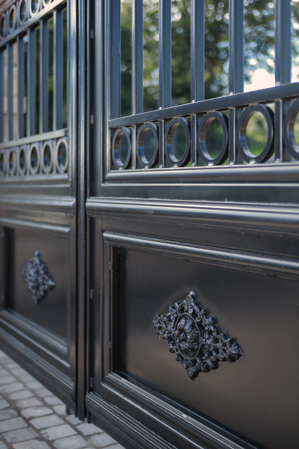 Multi-Layered Driveway Gates