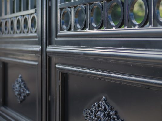Multi-Layered Driveway Gates
