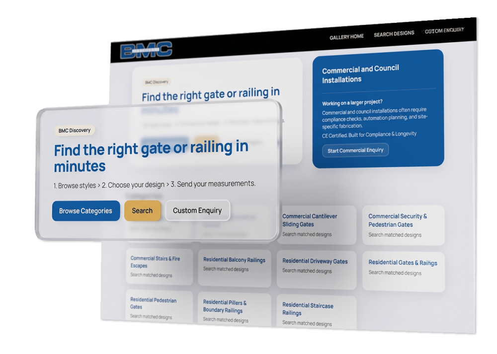 BMC Gate and Railing Discovery