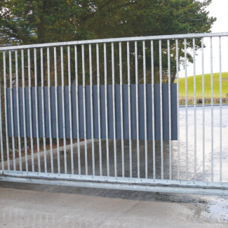 CaG-003-B Sliding Silver Gate