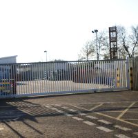 CaG-008-A Large Sliding Silver Gate