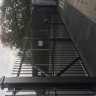 CG-001-C Black Metal Gate