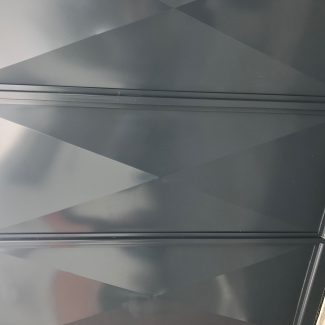 CG-002-A Solid Black Panel Gate