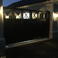 DG-007-B Black Modern Composite Gates